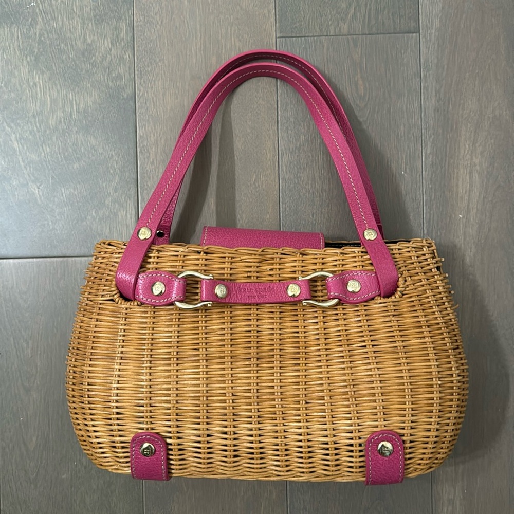 Kate Spade Wicker Bag